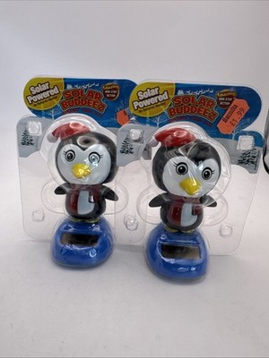 Solar Buddeez Weihnachtsmann Pinguin solarbetrieben Tanzen funktioniert