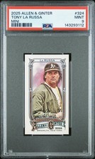 2025 TOPPS ALLEN & GINTER MINI #324 TONY LA RUSSA PSA 9
