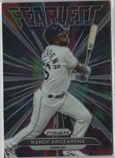 2022 Panini Prizm - Fearless Randy Arozarena #FL-15 White Wave Prizm