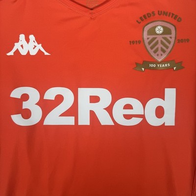 Seltenes Original Leeds United 2019/2020 Torwart Fußball Trikot Herren Large