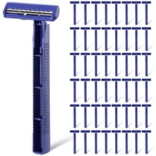 Chumia Twin Blade Razors for Men Stainless Steel Disposable Bulk... 