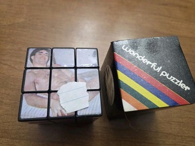 【中古】 おもしろプレイ71！ VINTAGE RUBIKS CUBE PUZZLE MALE GAY INTEREST | eBay