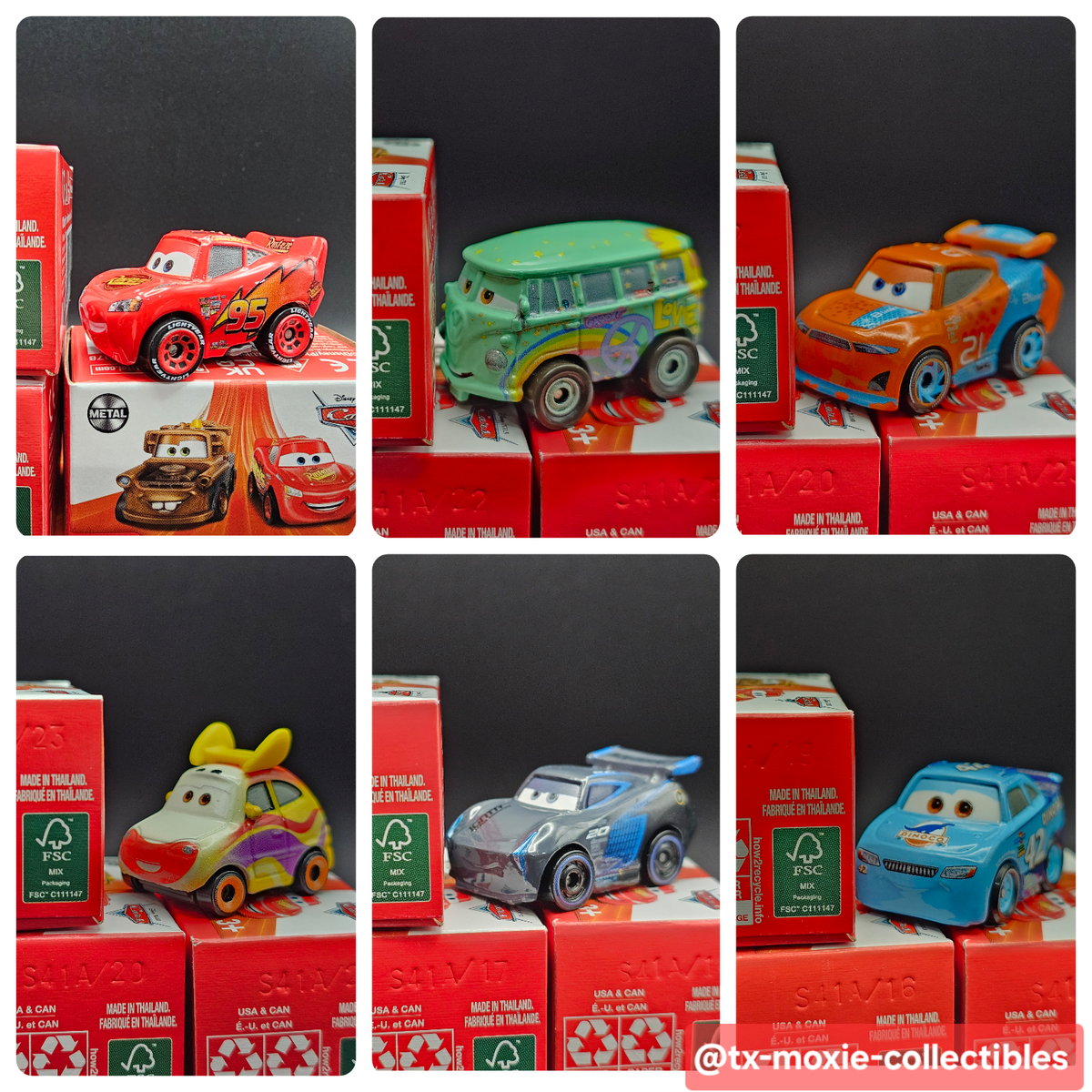 Series 2 2024 DISNEY PIXAR CARS Mini Racers On the Road NEW SEALED