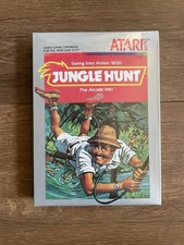 NEW FACTORY SEALED W/CRUSHED BOX JUNGLE HUNT FOR ATARI 2600 USA NTSC