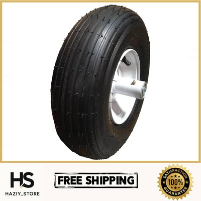 #ad Hi Run 4.8x4 8 in 4 Ply Tire and Wheel 30 PSI for Wheelbarrow Lawn Equipment $29.99