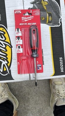Milwaukee Multi-Bit Screwdriver Set with Cushion Grip (1-Piece) - Missing