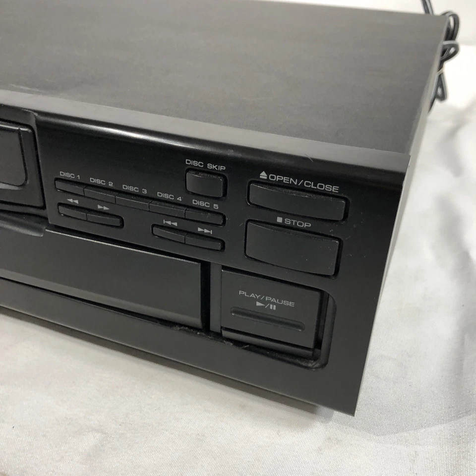 KENWOOD DP-R3060 5 discos CD carrusel cambiador reproductor probado-sin control remoto Foto 3 de 4