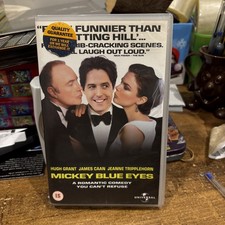 Mickey Blue Eyes (UK BIG BOX EX RENTAL VHS Tape) Blockbuster ex rental free P&P