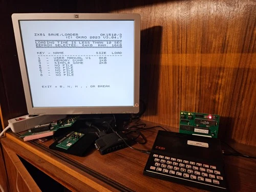 Sinclair ZX81 Software Recorder incl. 16kB RAM by OKRO