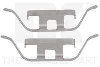 Nk ZubehöRsatz Scheibenbremsbelag 7915201 FüR Bmw X3 X5 Rover E46 3Er Touring X1