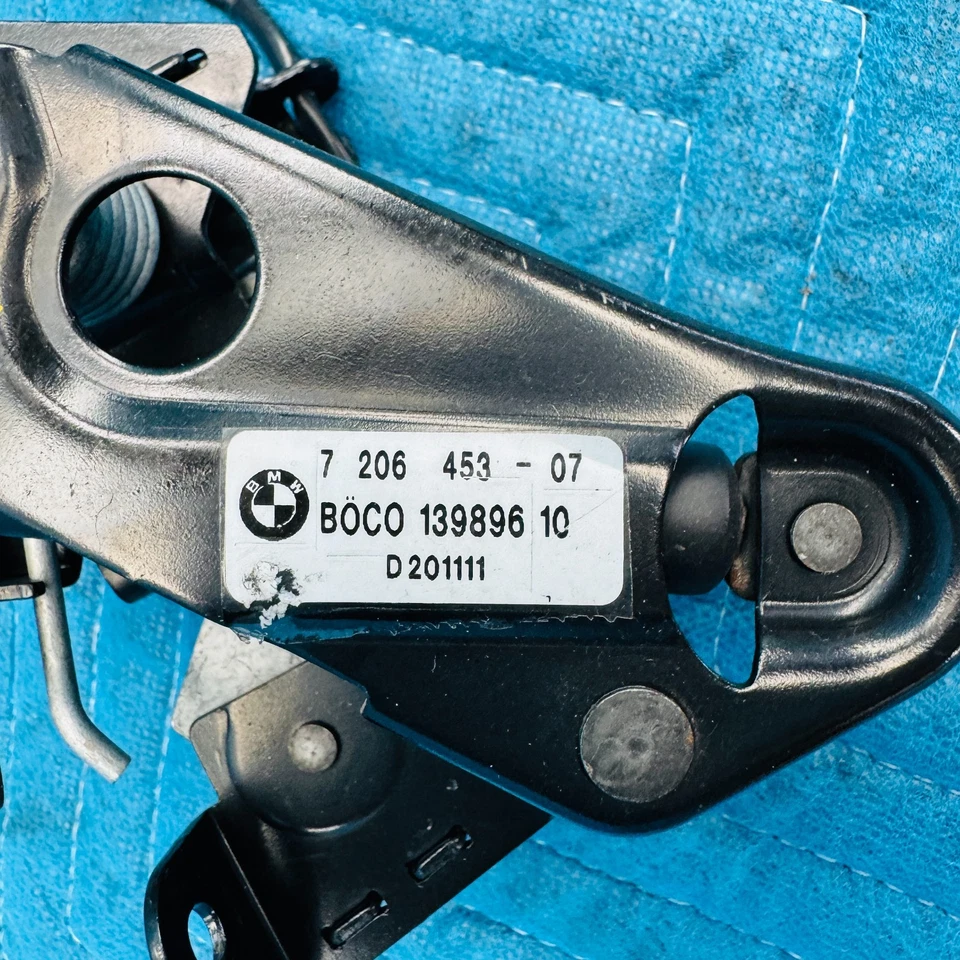 BMW 650i xDrive 2012-2017 capó pestillos izquierdo y derecho OEM 718376208 720645307 Foto 3 de 4