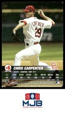 2005 MLB Showdown Trading Deadline Chris Carpenter #052 St. Louis Cardinals
