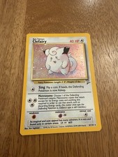 Clefairy 6/130 Base Set 2 Holo on eBay