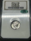 1942 D Mercury Silver Dime NGC MS66 FB Full Bands Old Holder CAC Approved ✅