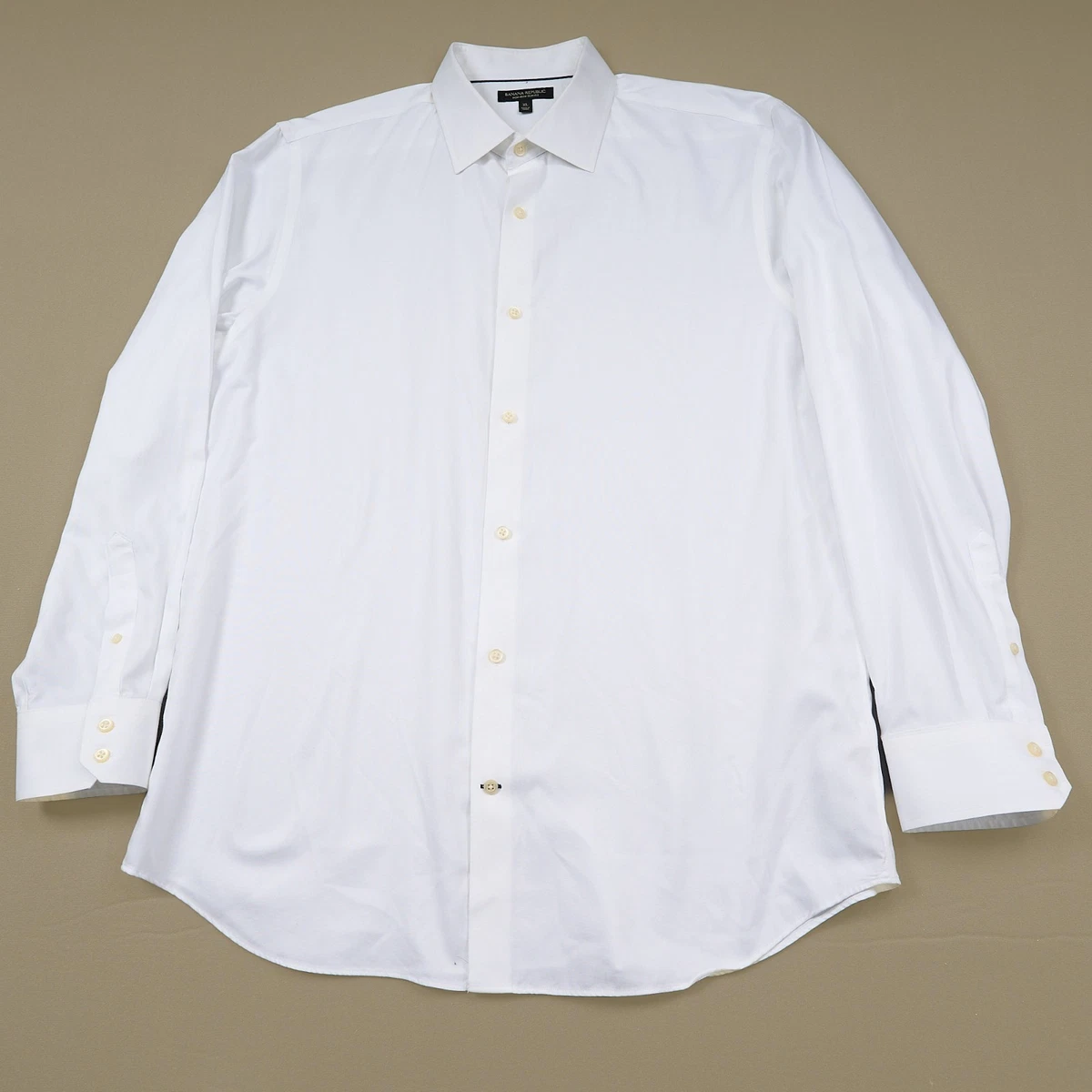 Banana Republic White Solid Dress Shirts for Men for sale | eBay Banana Republic White Solid Dress Shirts for Men for sale | eBay