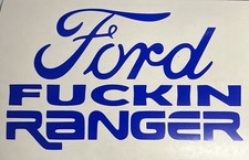 Ford Fuckin Ranger Decal. Funny Car Truck Tool Box