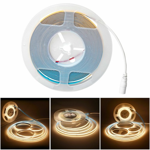 2m-5m 12V 24V COB LED tira cinta sin punto de luz blanco cálido blanco frío - Imagen 20 de 23