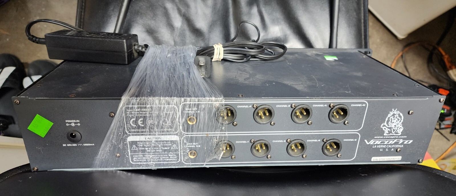 VocoPro UHF8800 Professional 8 Channel UHF Wireless Microphone System