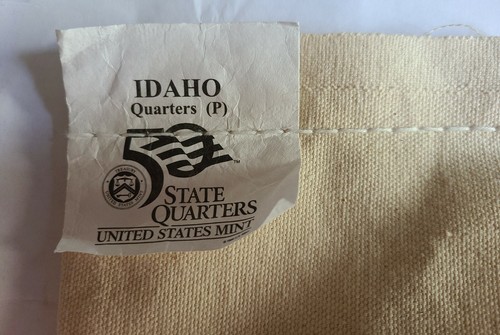 2007 P Idaho State Quarter One Full Roll From US Mint Bag BU - Picture 3 of 3