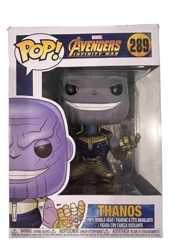 Funko Pop Avengers Infinity War Thanos Bobble-Head #289
