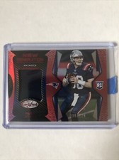 MAC JONES 2021 Certified New Generation Jersey Mirror rookie RC Red 038/125