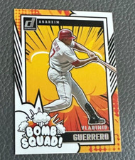 Vladimir Guerrero 2024 Donruss Baseball Bomb Squad Insert Card #10 Angels