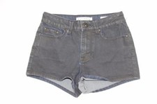 Womens Bullhead Denim Shorts Size 1 High Rise Waist Blue Jean Short Shorts