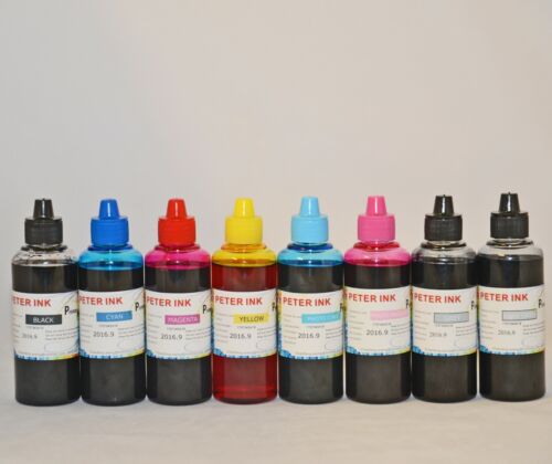 8X100ML refillable ink for canon pro 100 100S printer CLI-42 cartridge CISS C - Picture 1 of 3