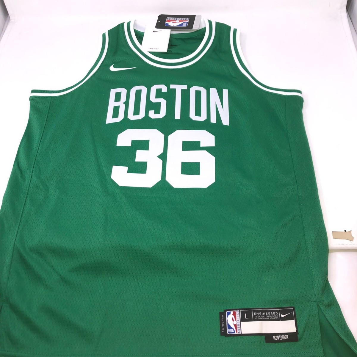 Boston Celtics Marcus Smart # 36 Green Youth Size Large 14
