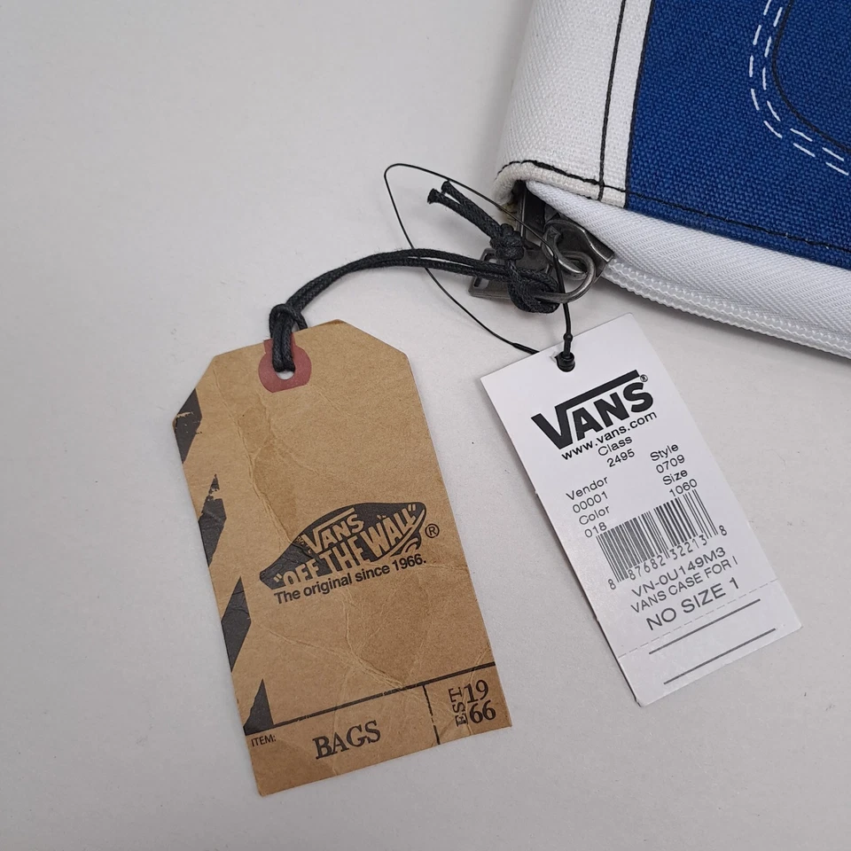 Vans Off The Wall Authentic Zipped 10" Tablet iPad Case Pouch New w/ Tags - Image 4 of 4