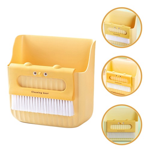 1 Set kleiner Besen und Kehrschaufel, Handbesen, Besen, Bürste, Tischbürste,