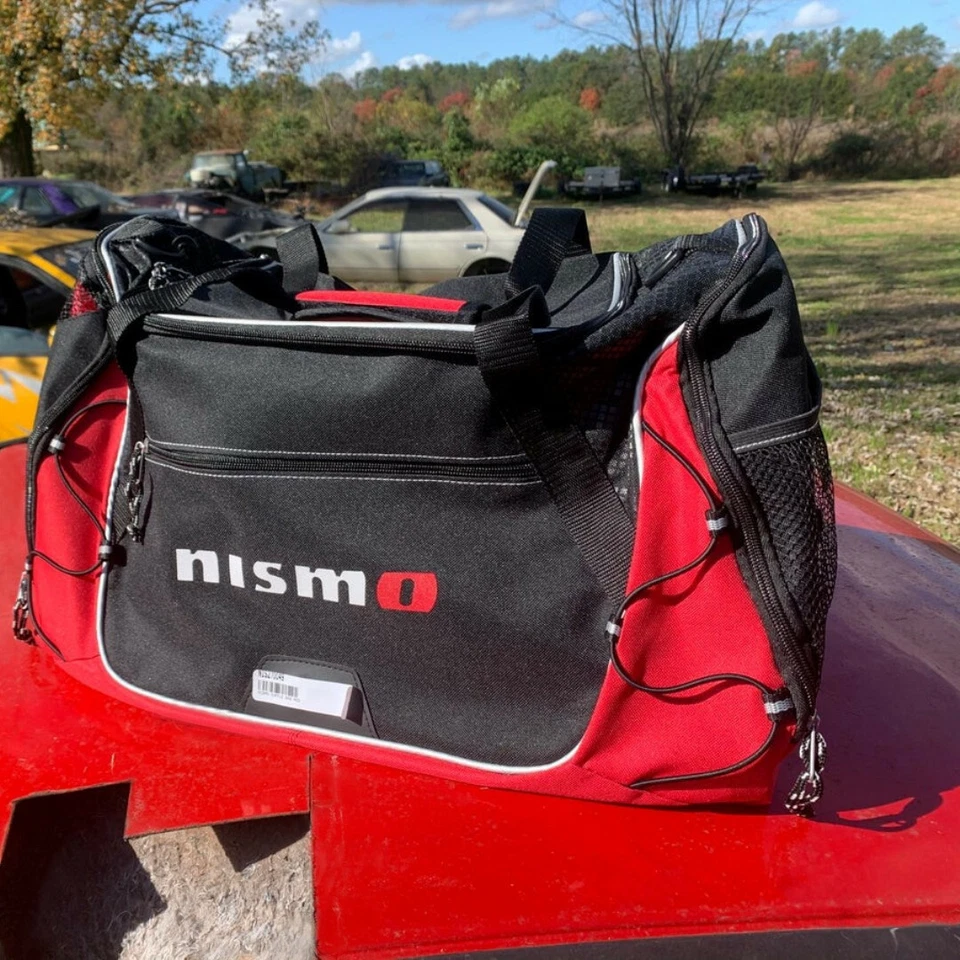 Genuine NISMO Shoulder Strap Nissan Fans Travel Bag Gym Handbag Luggage Suitcase Foto 3 de 3
