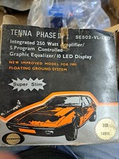 Vintage Tenna Phase III Integrated 250 Watt Amplifier SE502-VL-LED NIB