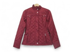 Ariat Women's Red Quilted Jacket Uk Size Xs Riding Hacking Leisure Country