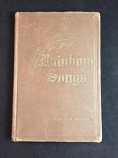 Vintage 1916 Rainbow Songs Masontown Methodist Episcopal