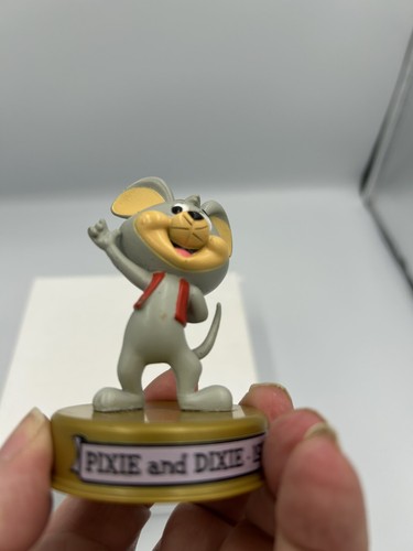 Modellino vintage Pixie e Dixie Hanna Barbera in plastica su supporto 3" - Foto 9 di 11