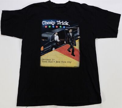 Cheap Trick 2000 Irving Plaza New York City Town Hall T-Shirt Tee S-5XL LI1148