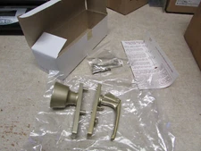 Vintage Camper Trailer RV Storm & Screen 9/16" Tulip Door Knob Latch  - Brass