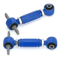 Adjustable Rear Camber Control Arms Links Set Blue For 97-01 Honda CRV CR-V CRX