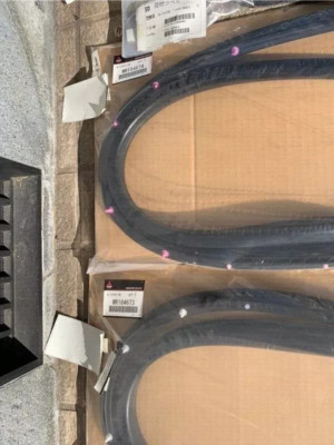 MITSUBISHI Genuine Lancer EVO5 EVO6 CP9A Front Door Weatherstrip RH & LH OEM Set