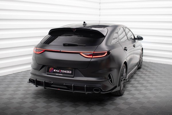 Street Pro Heckansatz Diffusor Flaps FüR Kia Proceed GT Mk1 Facelift HeckschüRze-image