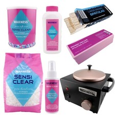 Waxness Sensi-Clear Hypoallergenic Complete Waxing System Kit