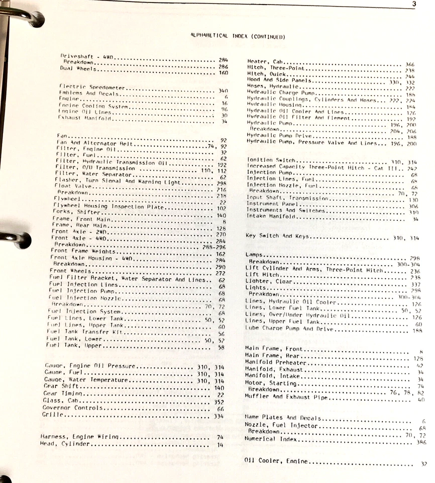 White 2-135 Field Boss Tractors Service Parts Operators Manual Set Repair Book - Image 4 of 4