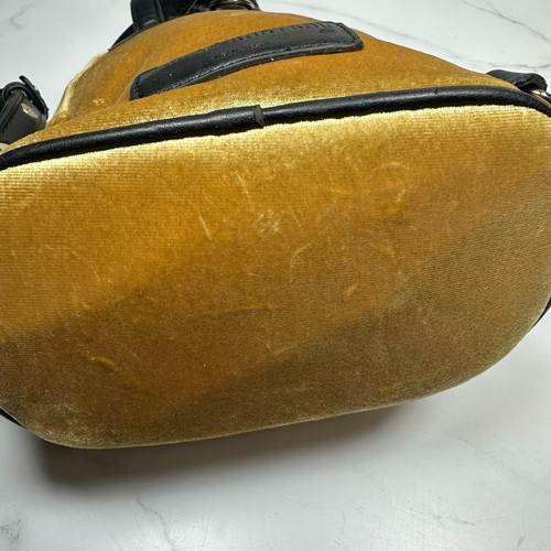 Dream Control Mini Backpack Bag Gold Velvet - Picture 4 of 11