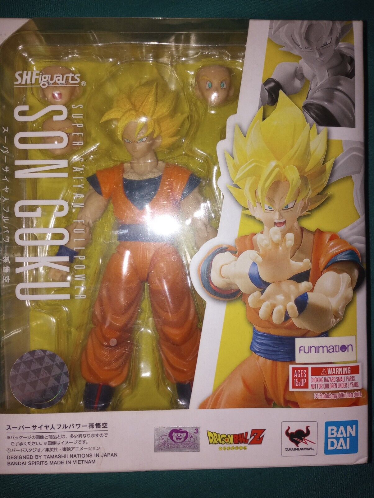 Bandai Tamashii Nations S.H.Figaurts Super Saiyan 3 Goku (Re-Run