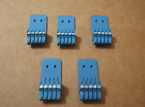 Extron 5 Pin Phoenix Connector - 10-703-12LF Lot of 5