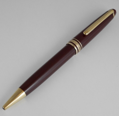 ◾️ボルドー◾️Montblanc Meisterstück164◾️ボールペン◾️ Montblanc Meisterstuck Classique 164 Bordeaux Ballpoint Pen (used