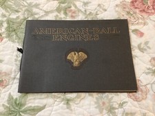Ca 1910 American Ball Engines Catalog Simple Compound Bound Brook New Jersey NJ