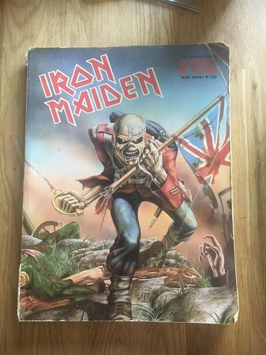 Iron Maiden Guitar Recorded Versions With Tablature Words and Chords