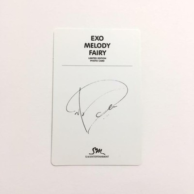 EXO カイ Melody Fairy トレカ ノート EXO カイ Melody Fairy トレカ ノート EXO D.O Official